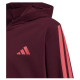 Adidas Παιδική ζακέτα Essentials 3-Stripes French Terry Full-Zip Cropped Hoodie